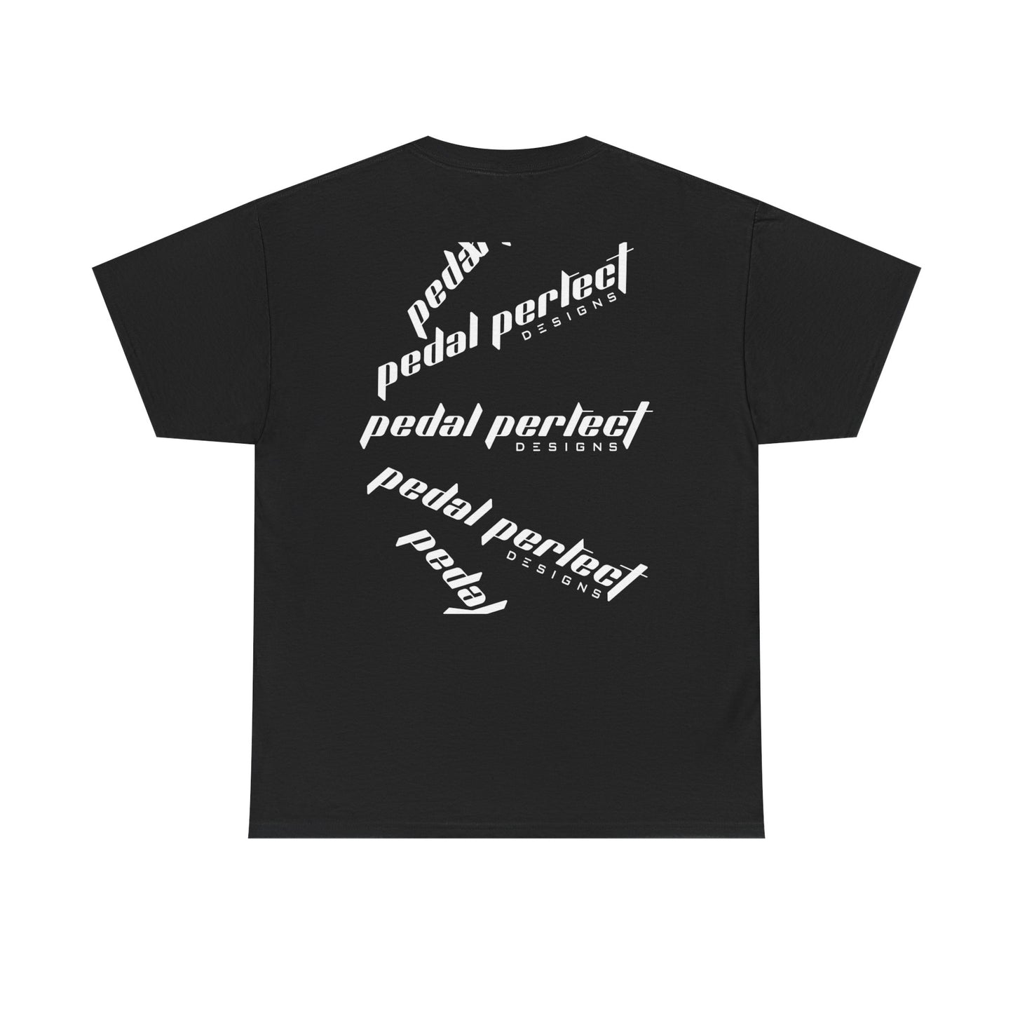 Pedal Perfect Graphic Tee - Unisex Heavy Cotton T-Shirt for Cycling Enthusiasts
