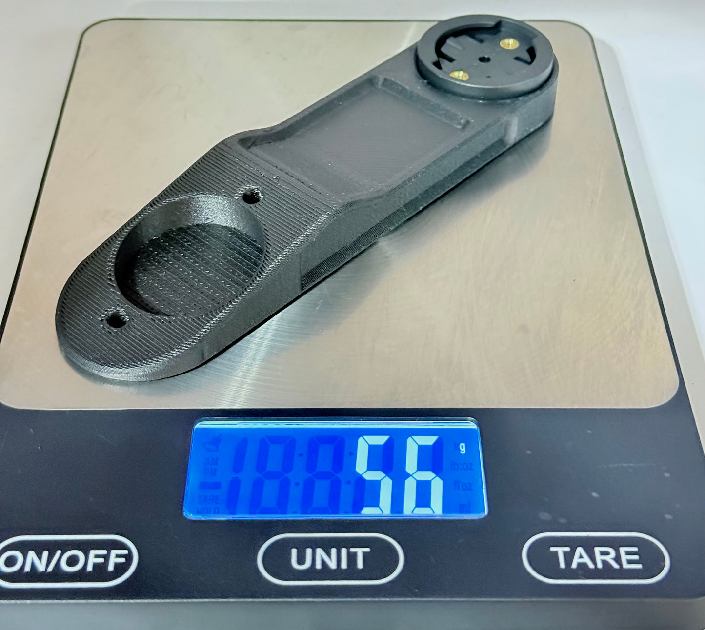 Canyon Apple AirTag Handlebar Mount for Garmin/Wahoo Computer with Light Attachment (CP0018, CP0030, and H31 cockpit)