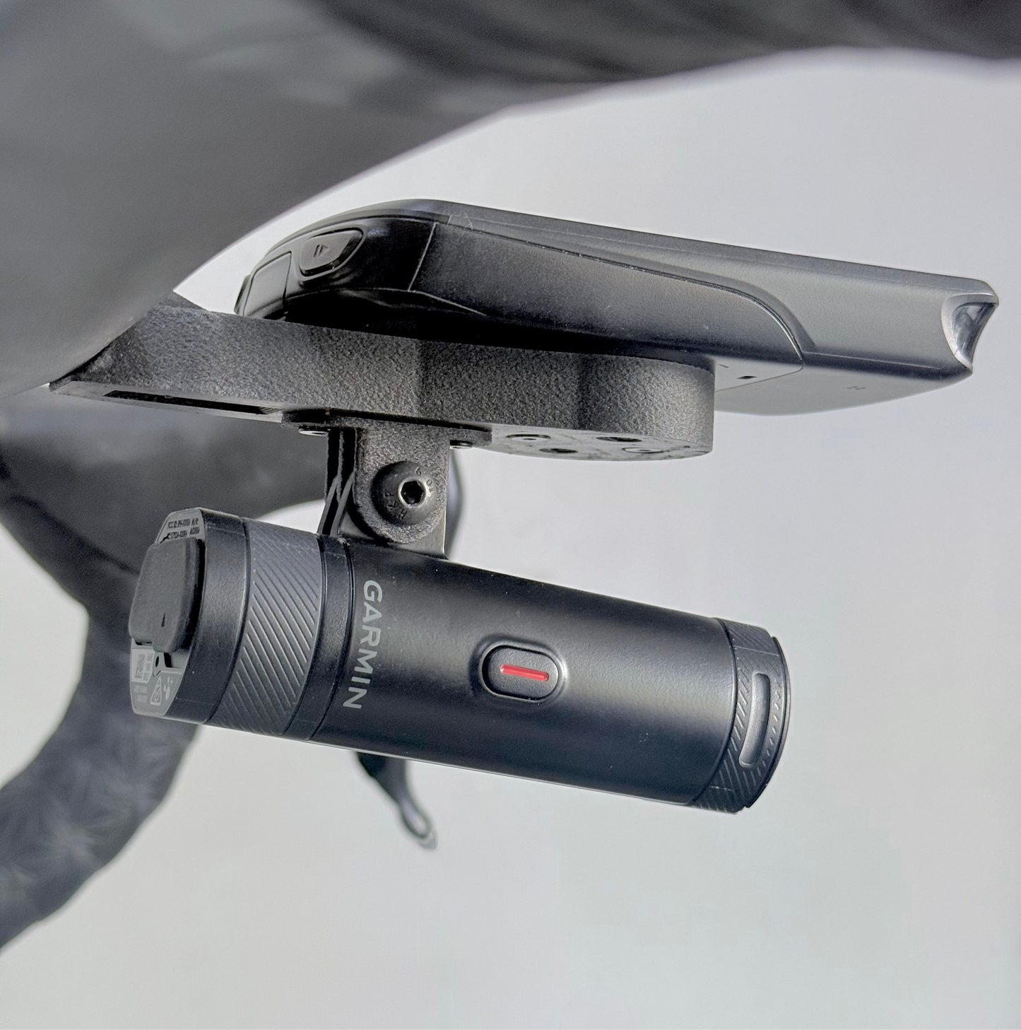 Aero Computer Mount with GoPro Add-On For The Roval Rapid Cockpit (SL8 Tarmac)