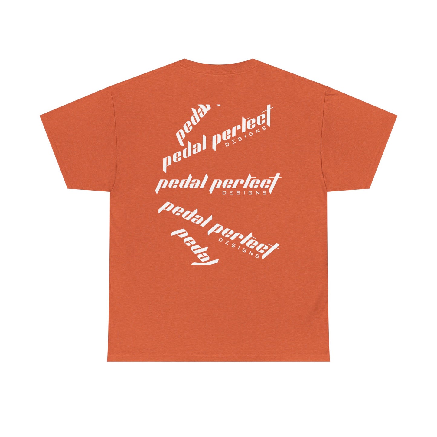 Pedal Perfect Graphic Tee - Unisex Heavy Cotton T-Shirt for Cycling Enthusiasts
