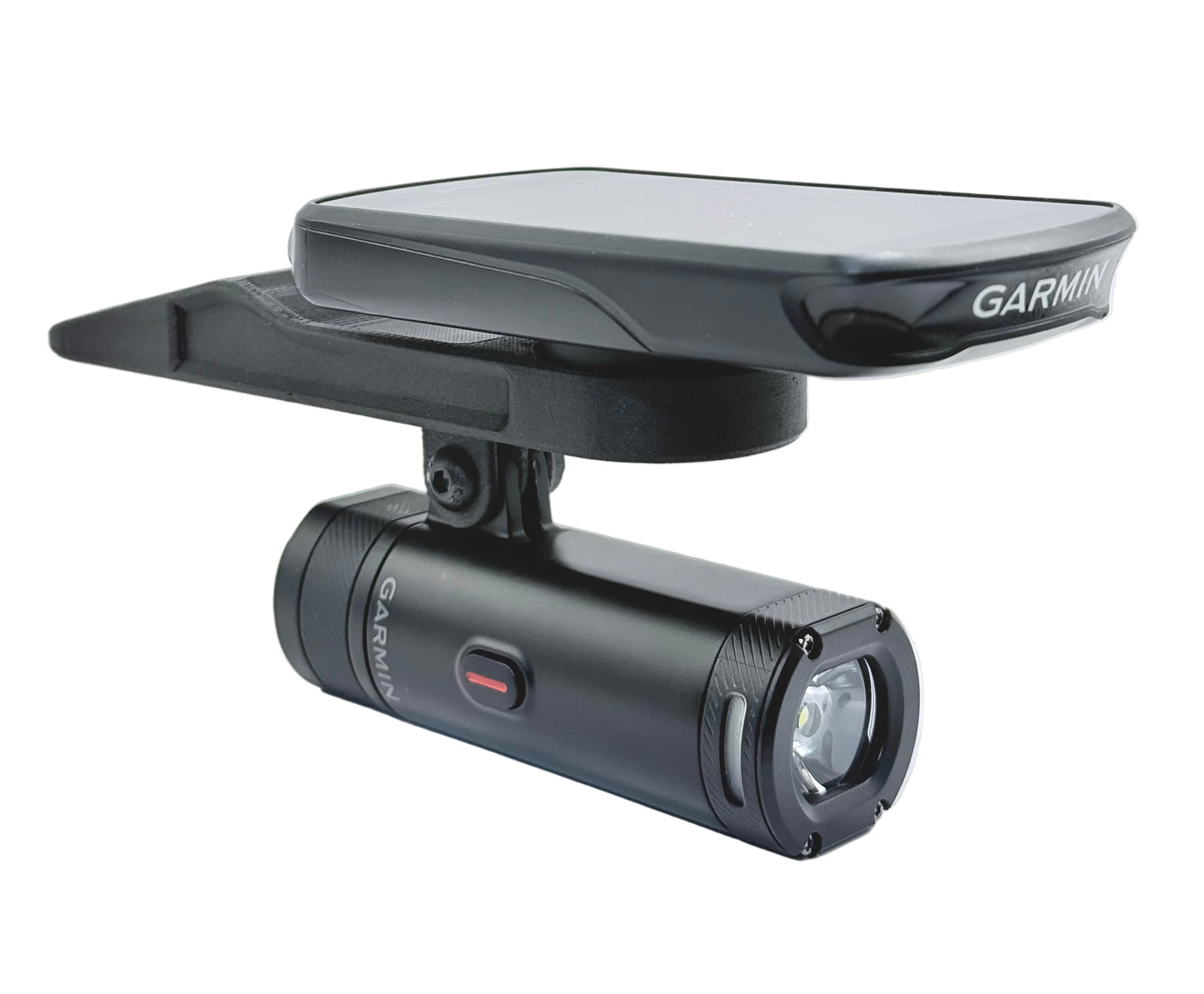 Canyon Apple AirTag Handlebar Mount for Garmin/Wahoo Computer with Light Attachment (CP0018, CP0030, and H31 cockpit)